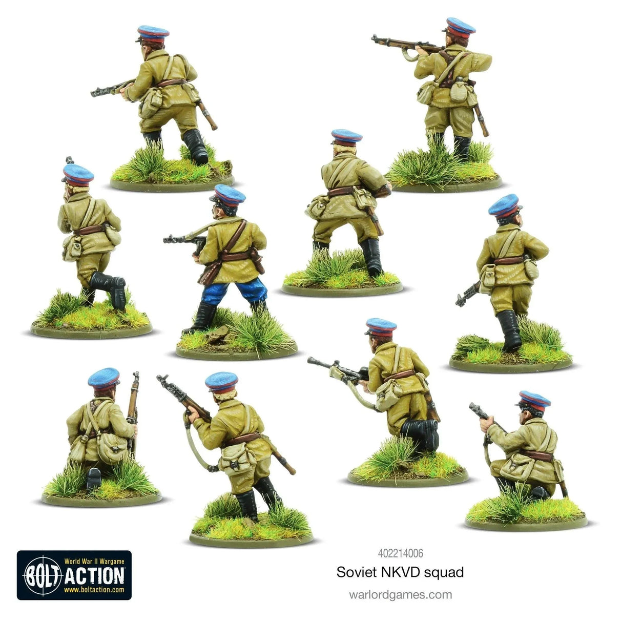Bolt Action - Soviet NKVD squad - Gap Games