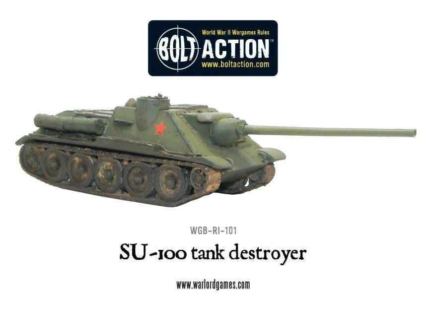 Bolt Action - Soviet SU-100 Tank Hunter - Gap Games