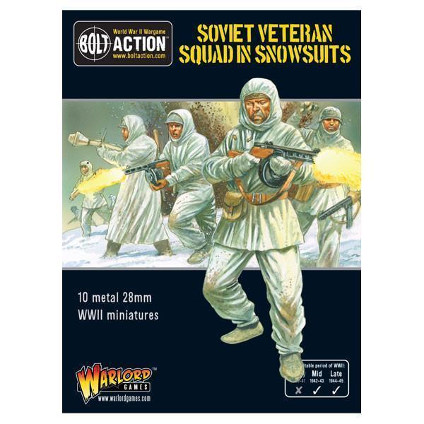 Bolt Action - Soviet Veteran Squad in Snowsuits - Gap Games