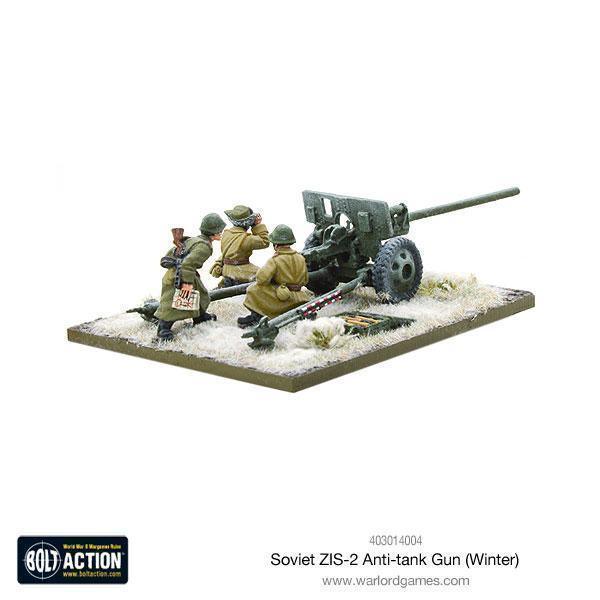 Bolt Action - Soviet ZIS-2 anti-tank gun (Winter) - Gap Games