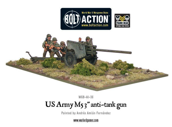 Bolt Action - US Army M5 3" anti-tank gun - Gap Games