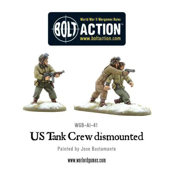 Bolt Action - US Tank Crew dismounted - Gap Games