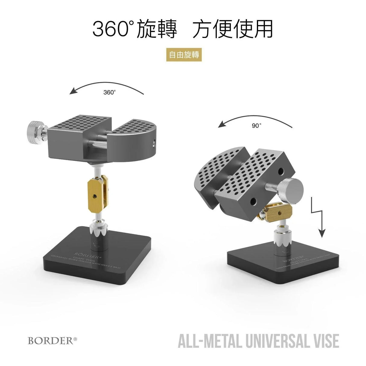 Border Model Metal Universal Vice (Red) - Gap Games