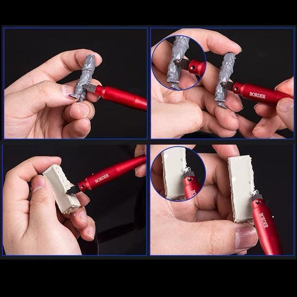 Border Model Red Tungsten Steel Profile Scraper - Gap Games
