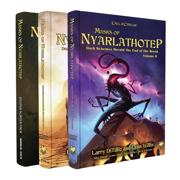 Call of Cthulhu RPG - Masks Of Nyarlathotep Slipcase Set - Gap Games