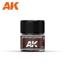 AK Interactive Real Colors - Acrylic Lacquer Paint 10ml bottle - Light Purple Brown
