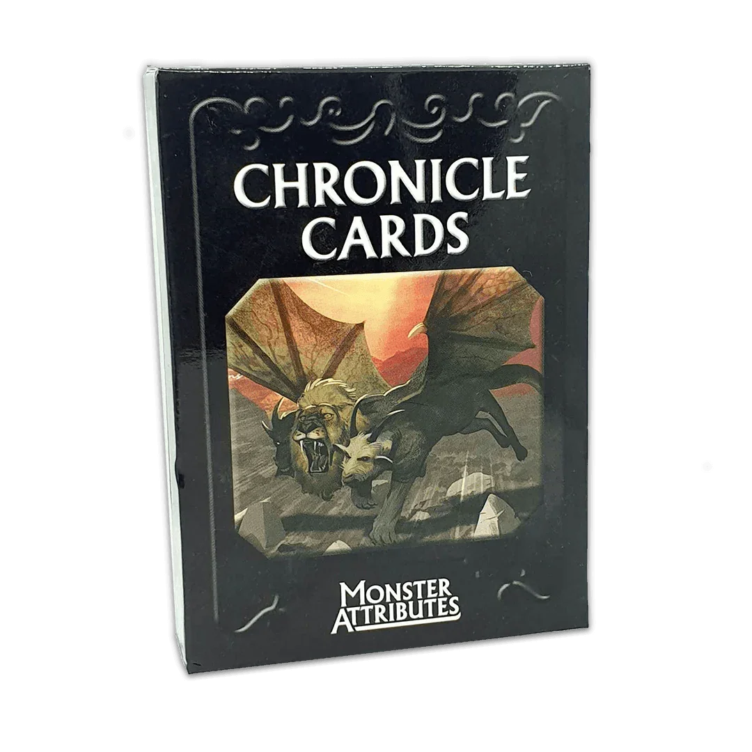 Chronicle RPG - Universal Monster Attributes Deck - Gap Games