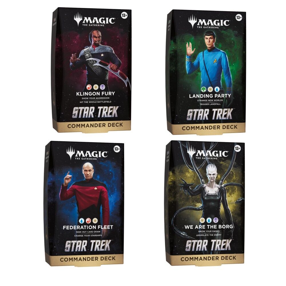 Magic Star Trek - Commander Deck Display - Pre-Order