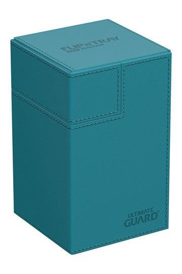 Ultimate Guard: Deck Box – XenoSkin Monocolor Flip'n'Tray 100+ – Petrol