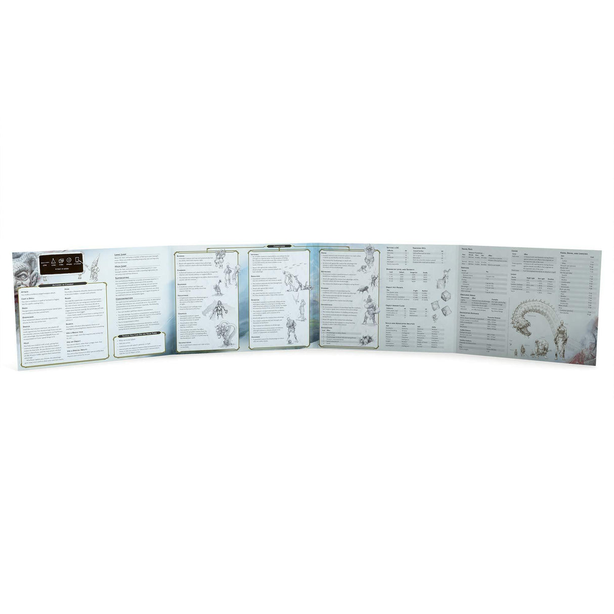 D&D Dungeons & Dragons Dungeon Masters Screen Reincarnated - Gap Games