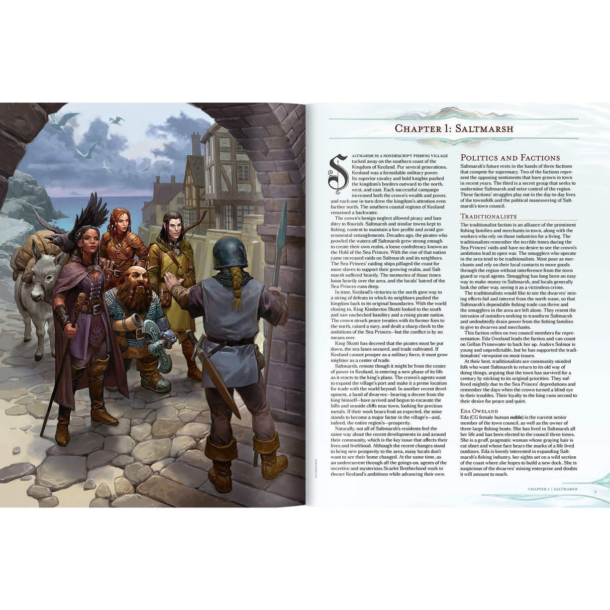 D&D Dungeons & Dragons Ghosts of Saltmarsh Hardcover - Gap Games