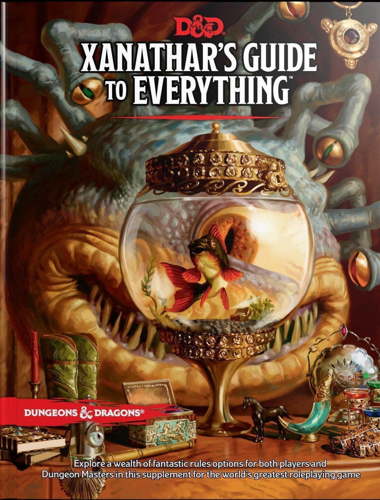 D&D Dungeons & Dragons Xanathars Guide to Everything Hardcover - Gap Games
