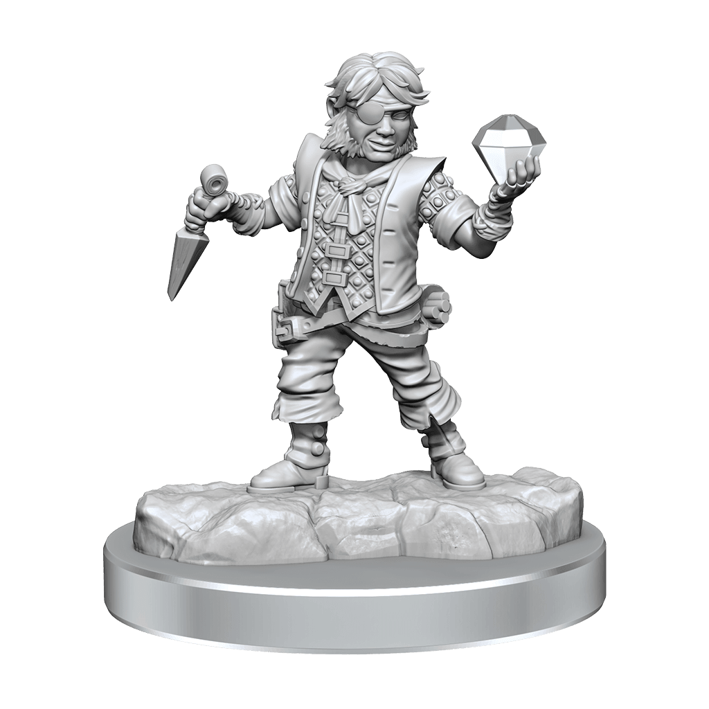 D&D Frameworks Halfling Rogue Male - Gap Games