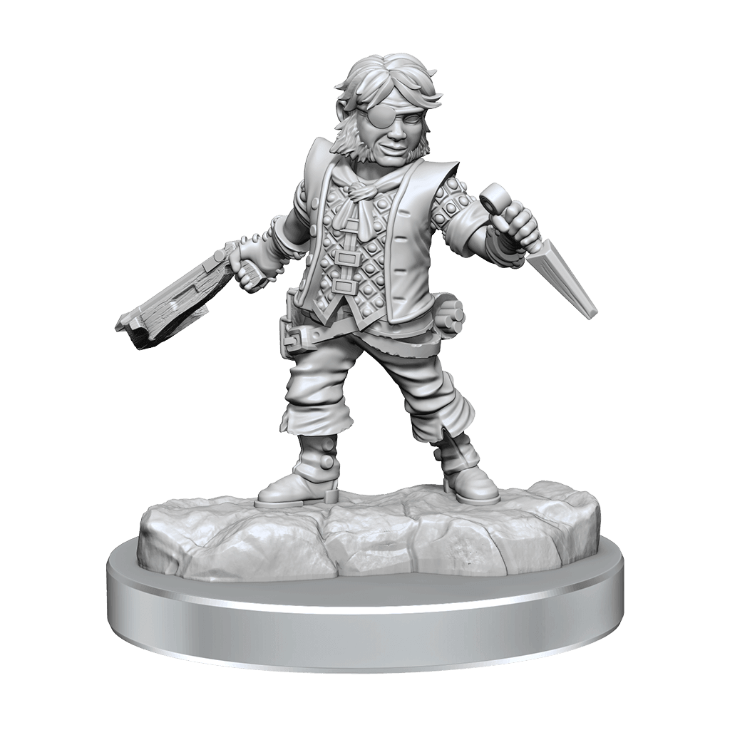 D&D Frameworks Halfling Rogue Male - Gap Games