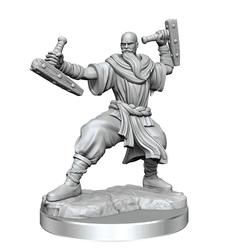 D&D Frameworks Human Monk Male - Gap Games