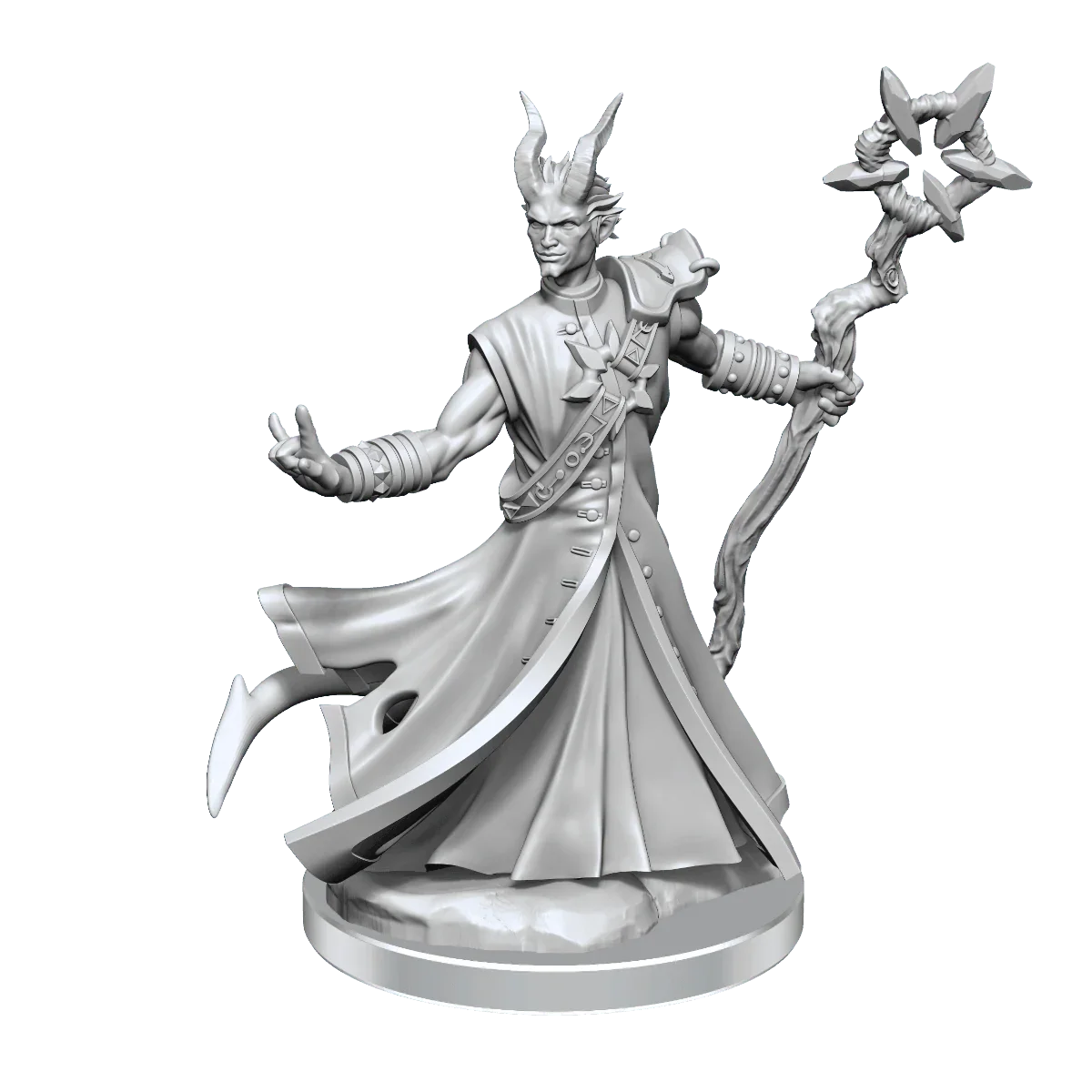 D&D Frameworks Tiefling Warlock Male - Gap Games