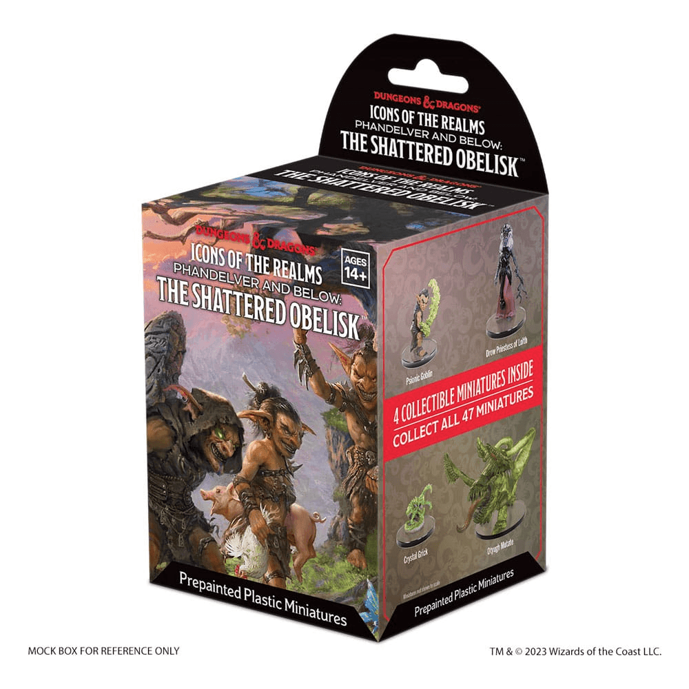 D&D Icons of the Realms Phandelver and Below: The Shattered Obelisk Booster Brick (8) - Gap Games