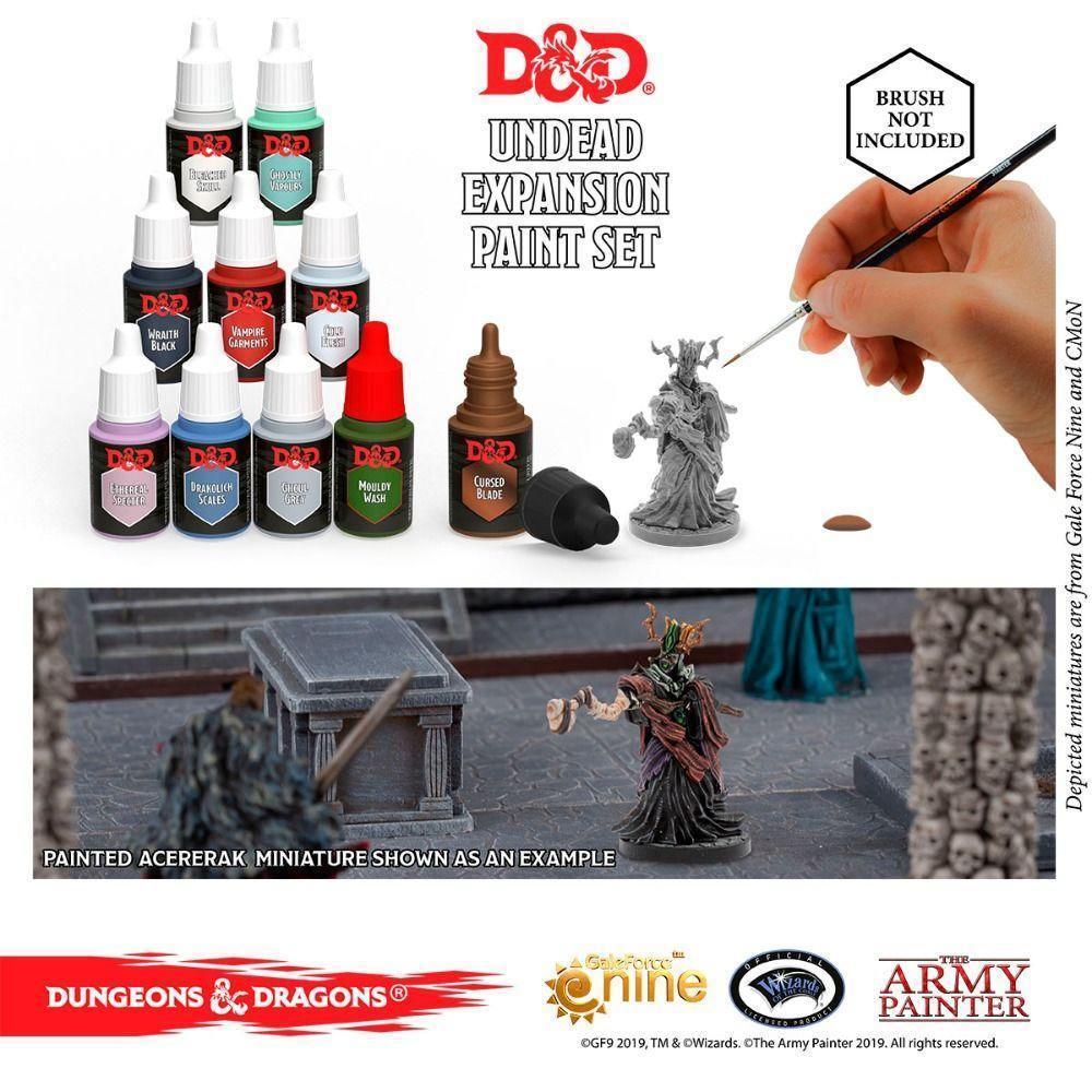 D&D Nolzurs Marvelous Pigments Undead Paint Set - Gap Games