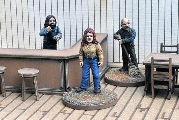 Dead Man's Hand - Civilians Rogans Bar Set - Gap Games