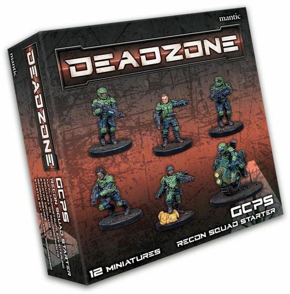 Deadzone Gcps Recon Squad Starter - Gap Games