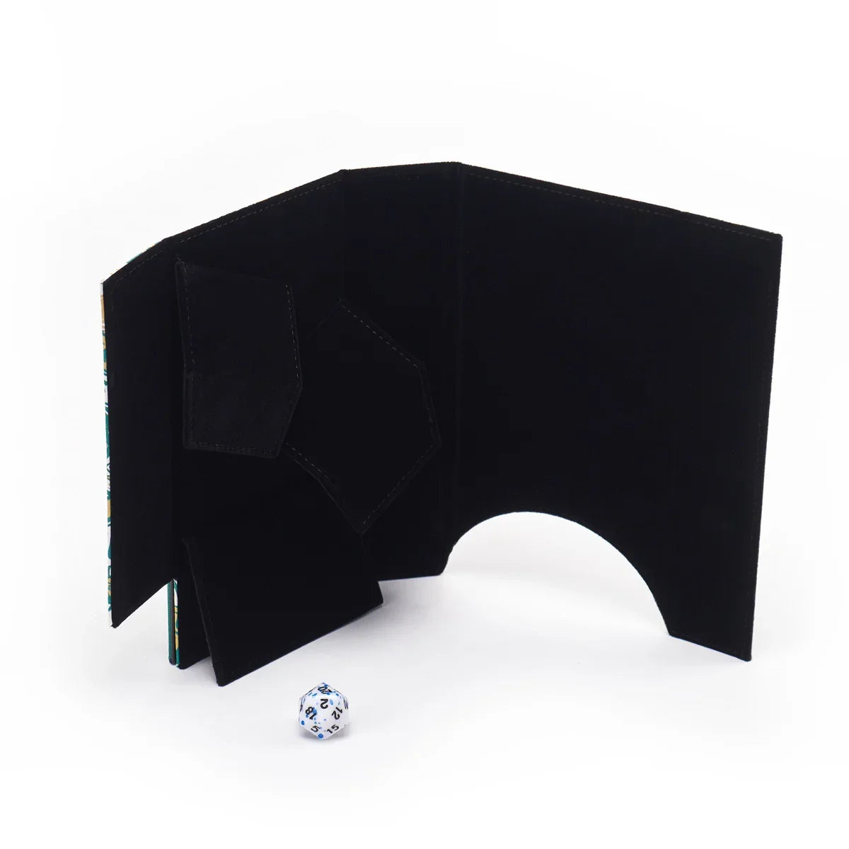 LPG Essentials Dice Tower with Mat Leather - Artist Series: Cara