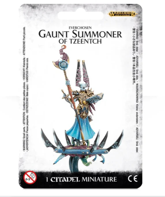 Disciples of Tzeentch: Gaunt Summoner on Disc of Tzeentch - Gap Games