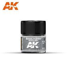 AK Interactive Real Colors - Acrylic Lacquer Paint 10ml bottle -Basaltgrau Basalt Grey RAL 7012