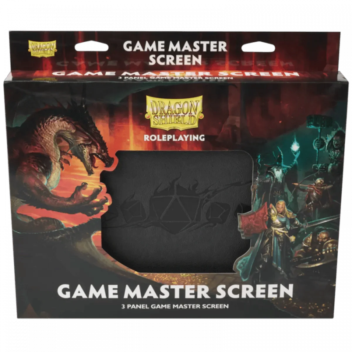 Dragon Shield Roleplaying Game Masters Screen Iron Grey - Gap Games