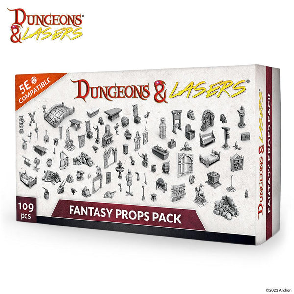 Dungeons & Lasers: Fantasy Props Pack - Gap Games
