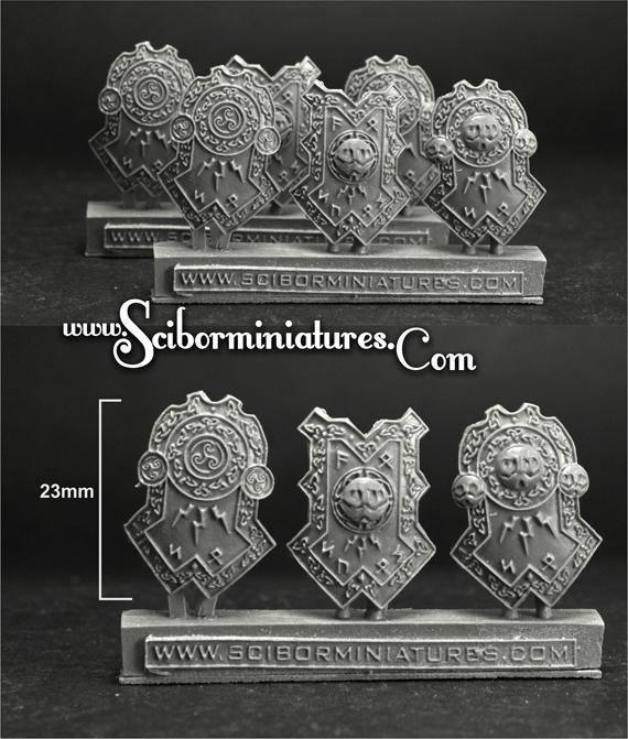 Dwarven Shields set4 (6) - Gap Games