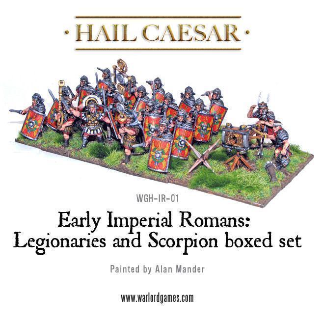 Early Imperial Romans: Legionaries and Scorpion boxed set - Gap Games