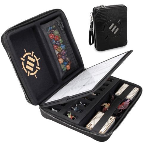Enhance Tabletop Series - RPG Organizer Case - Black - Gap Games