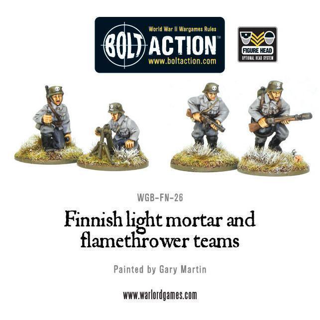 Finnish light mortar and flamethrower teams - Gap Games