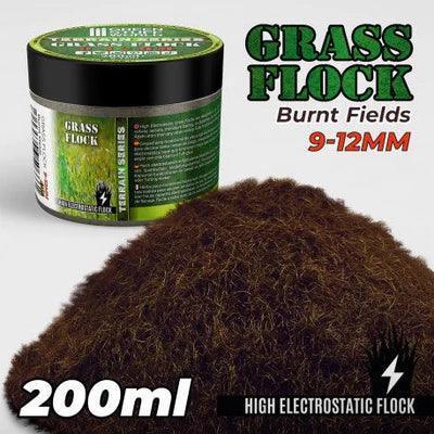 Flock 9-12mm 200ml - Burnt Fields - Gap Games