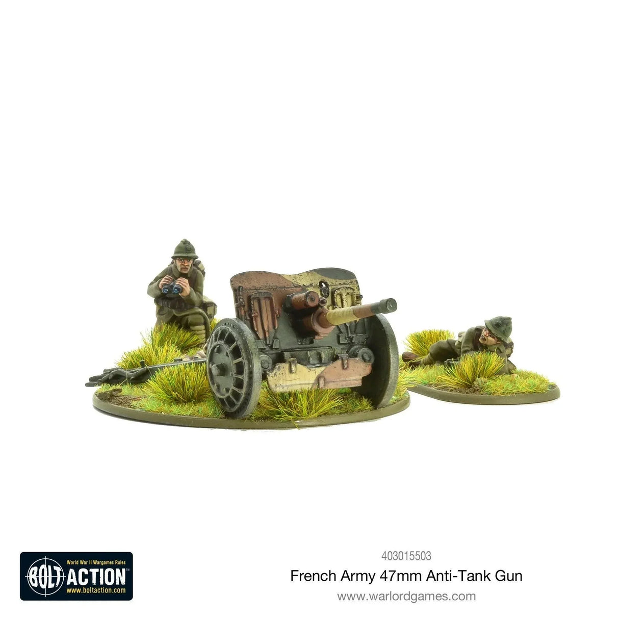 French Army 47mm medium anti-tank gun - Gap Games