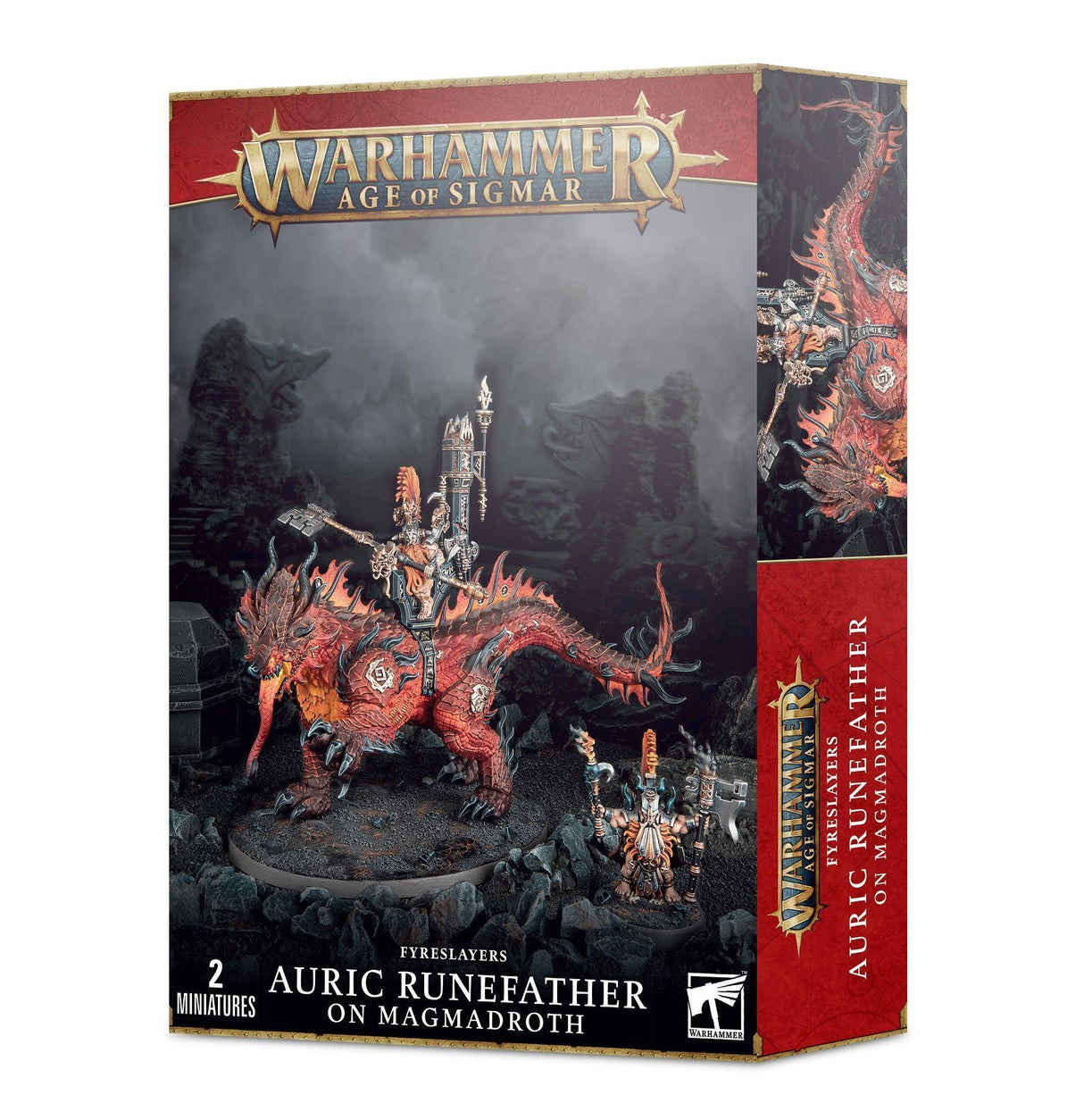 Fyreslayers: Auric Runefather / Magmadroth - Gap Games
