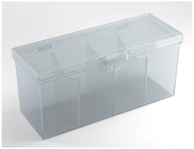 Gamegenic Fourtress Holds 320 Sleeves Deck Box Clear
