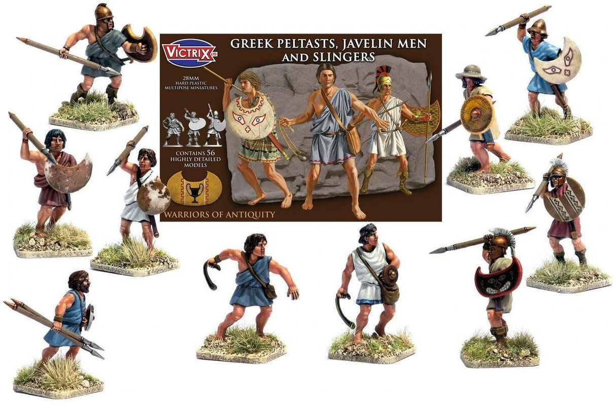 Greek Peltasts, Javelin Men and Slingers - Gap Games