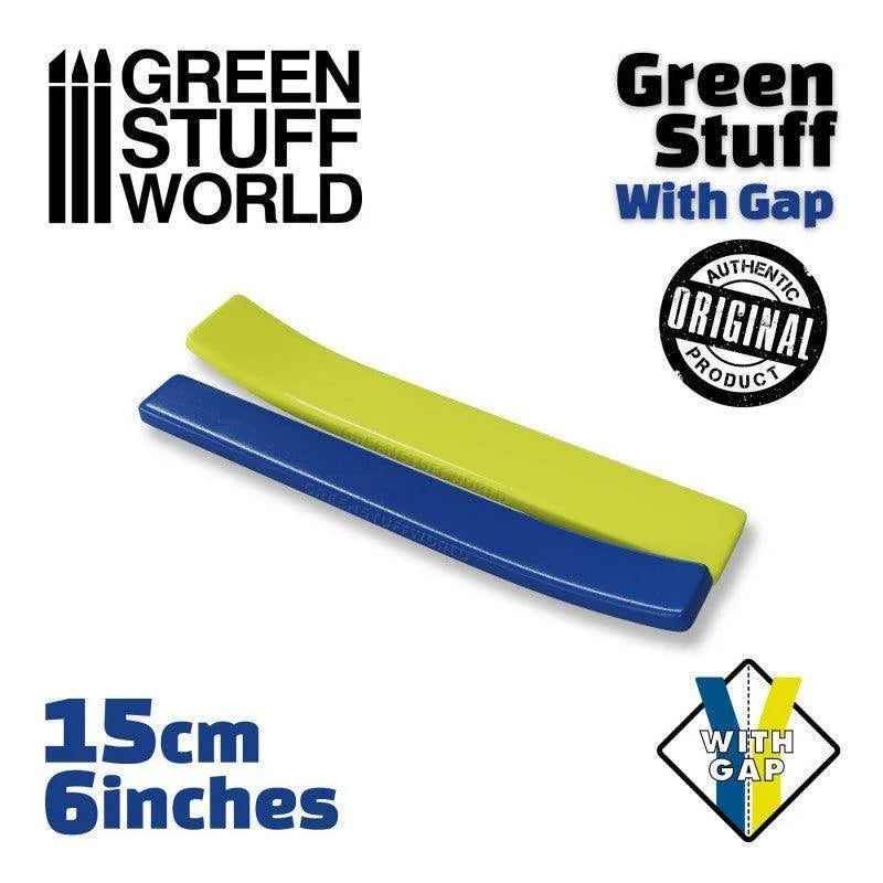 Green Stuff Tape 6 inches WITH GAP - Gap Games