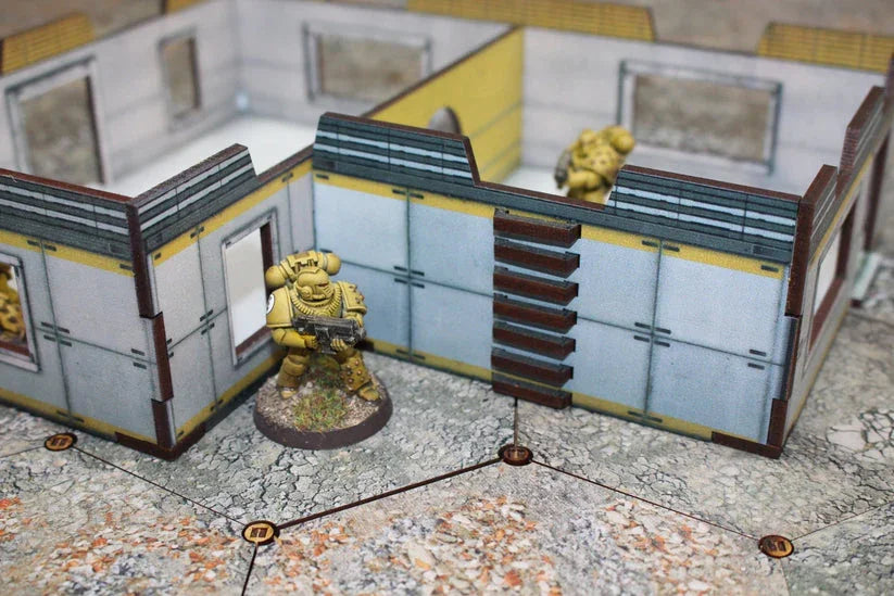 Battlefield Accessories: Hab Unit 3 -28mm (TTR)