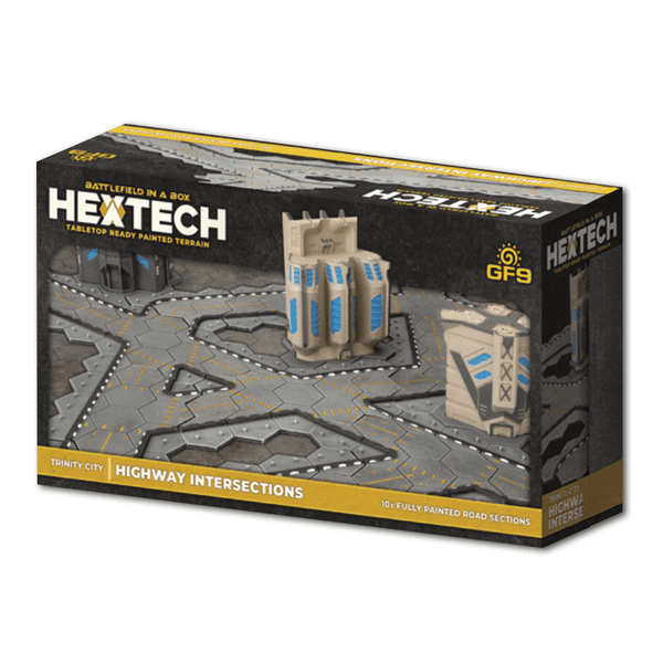 Hextech Terrain Trinity City Highway Intersections - Pre-Order - Gap Games
