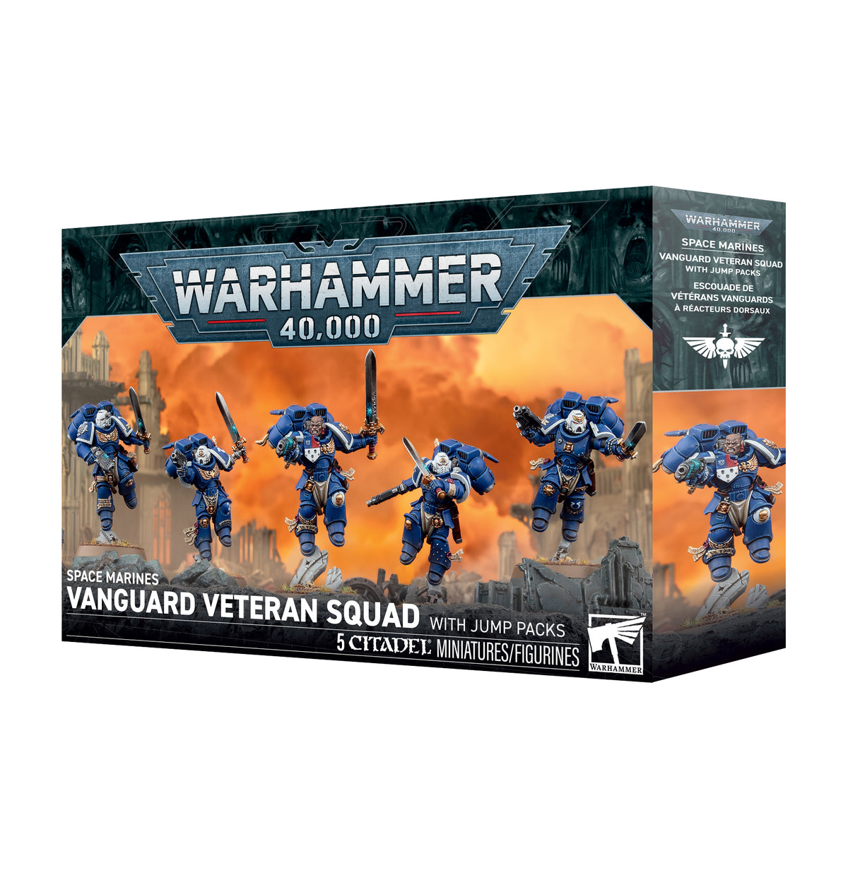 Space Marines: Vanguard Veterans Squad with Jump Packs - Pre-Order