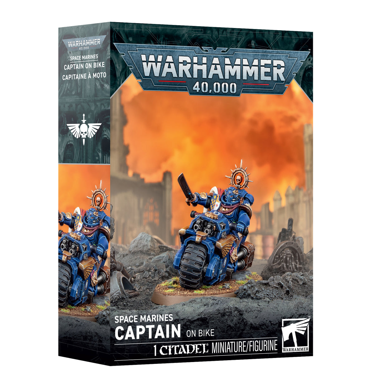 Space Marines: Captain on Bike - Pre-Order