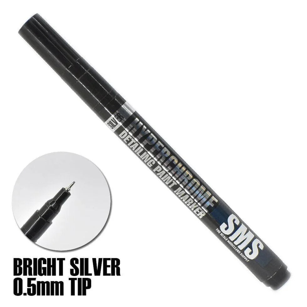 HYPERCHROME MARKER (BRIGHT SILVER) 0.5mm - Gap Games
