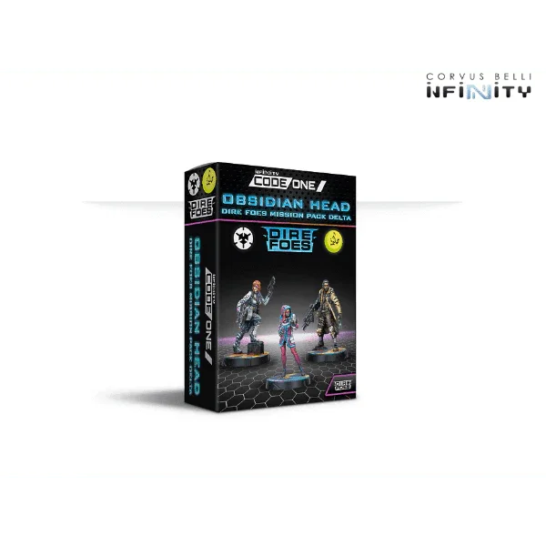 Infinity Code One - Dire Foes Mission Pack Delta : Obsidian Head - Gap Games
