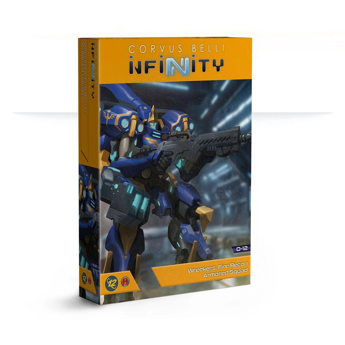Infinity - Wreckers, Fire Recon Armored Squad (TAG Pack) - Gap Games