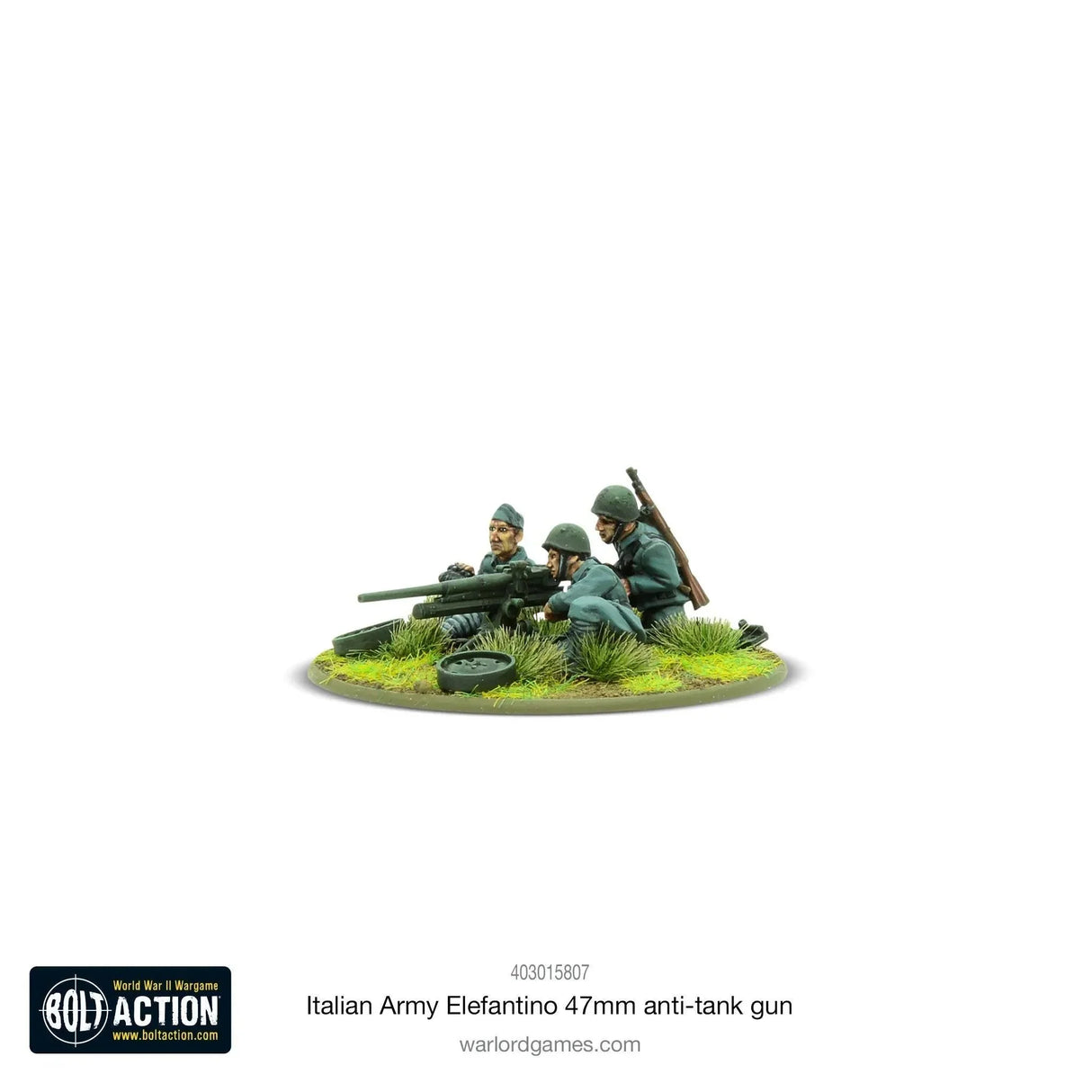 Italian Army Elefantino 47mm anti-tank gun - Gap Games