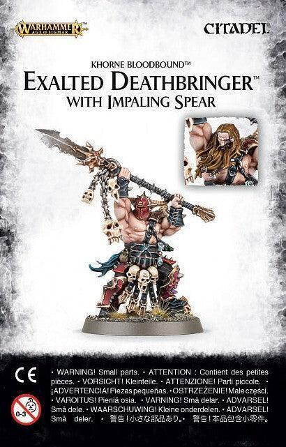 Khorne Bloodbound: Exalted Deathbringer with Impaling Spear - Gap Games