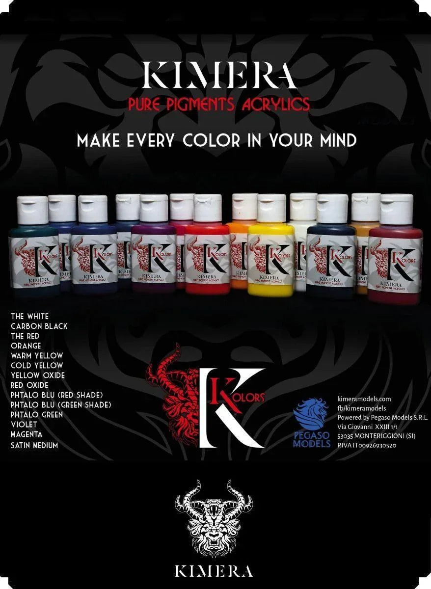 Kimera Kolors Pure Pigments Paint Set - Gap Games
