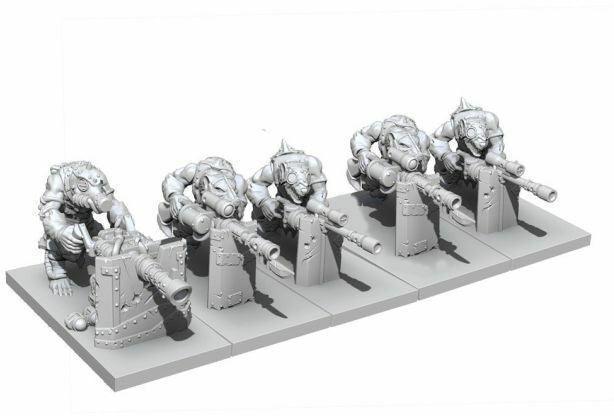 Kings of War: Ratkin Clawshots Troop - Gap Games